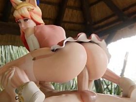 Нарезка порно из мультиков, где мужики толстыми хуями ебут разноцветных тёлок